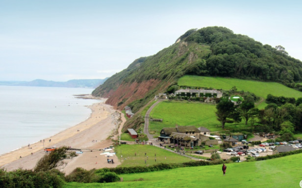 Branscombe beach